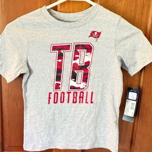 NFL Kids Gray Tampa Bay Football T-Shirt